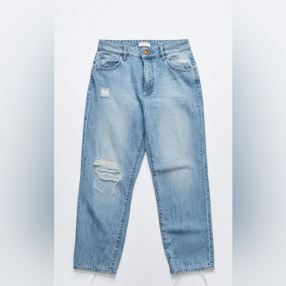 DL1961 x Marianna Hewitt Jerry High Rise Vintage Crop Jeans sz 26